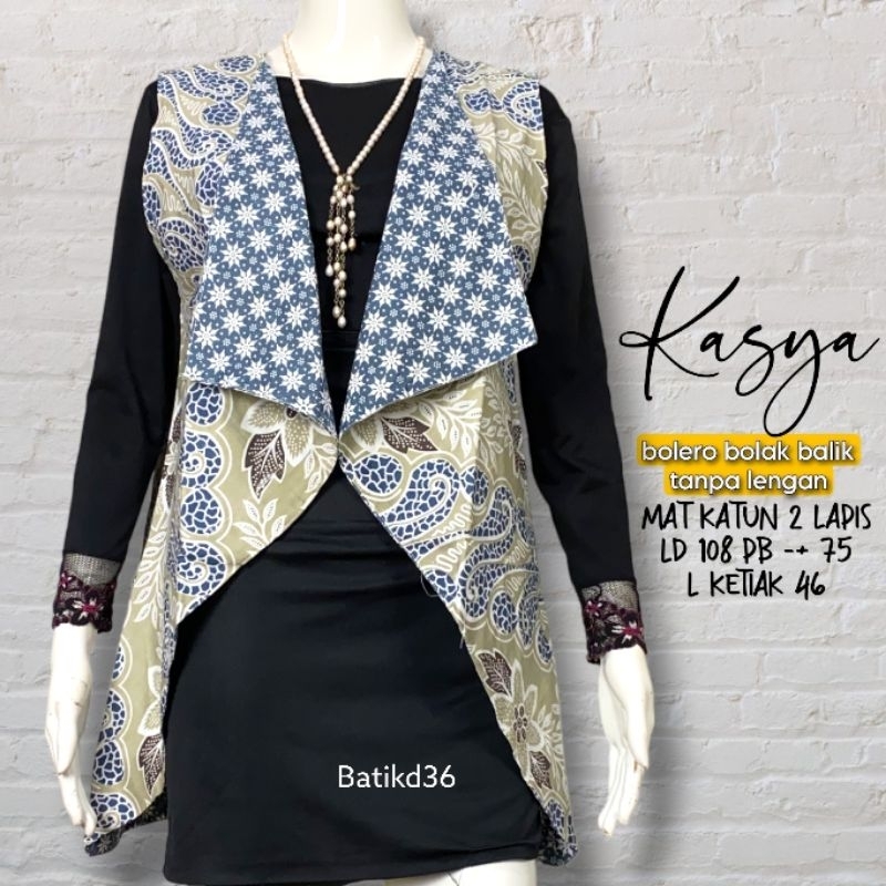 Cardi batik wanita jumbo murah tebal motif Bolak balik kekinian Baju outer wanita remaja cewek cewe muslim keren murah adem blazer rompi bolero cape cardigan vest kerja tanpa lengan kasual ibu katun adem korean style kece bagus cantik kembar seragam ft