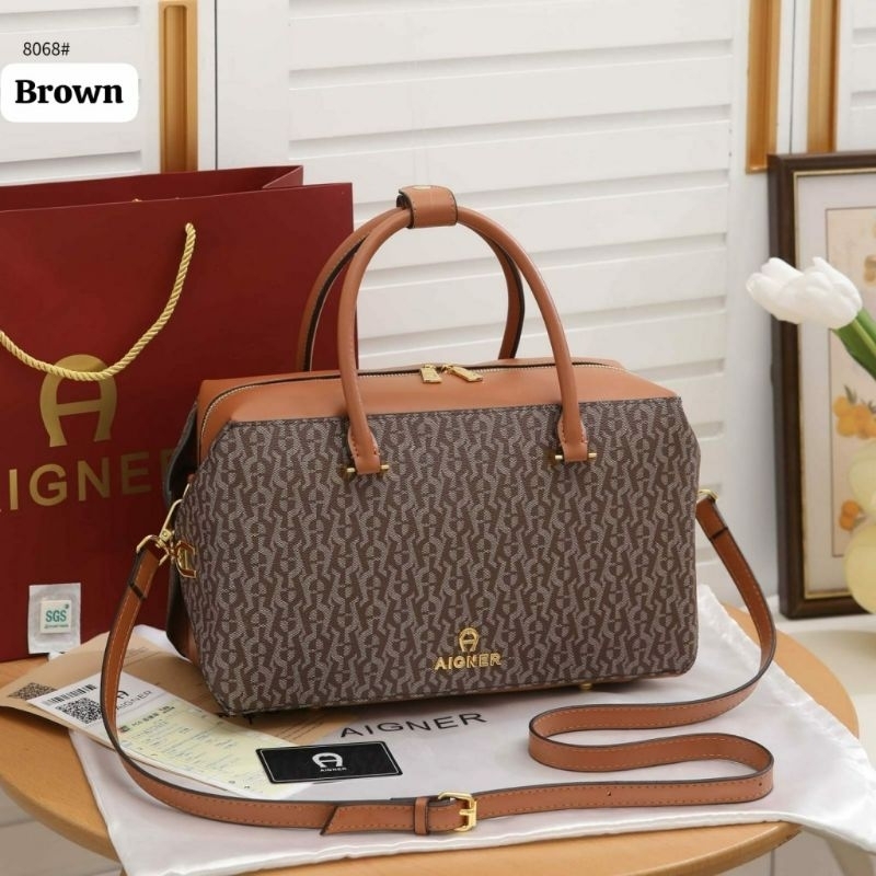 Tas Selempang Aigner with Paper Bag 8068 Tas Sling Bag Wanita