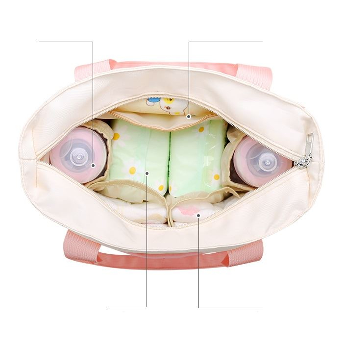 BJ22391 - YELLOW/PINK/BLUE TAS DIAPER IBU ANAK  BAYI TAS SUSU BAYI DIAPER BAG KADO LAHIRAN NEWBORN FASHION IMPORT MODIS ELEGAN TERMURAH TERLARIS TERBARU BAGSTORE JAKARTA TAS BATAM JT2391