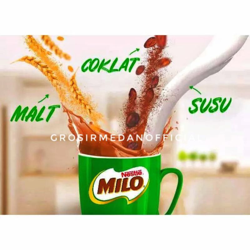 SUSU MILO COKLAT ACTIV-GO - 1 SACHET 22G