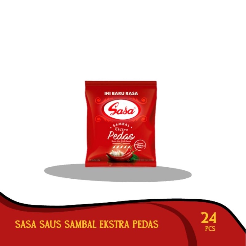 

Sasa Saus Sambal Ekstra Pedas 24 pcs