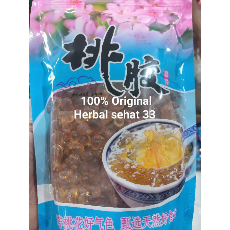 

peach gum premium super 500gr / Tao jiao grosir