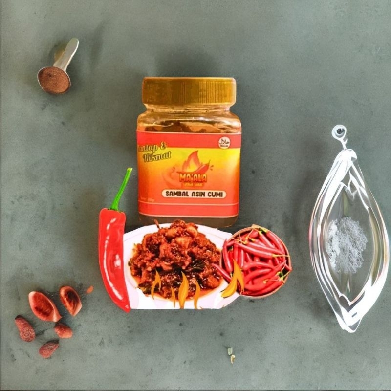 

SAMBAL CUMI SAMBAL PEDAS 200 GRAM