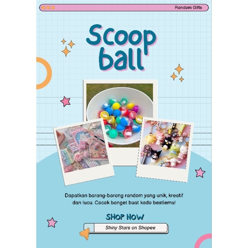 Scoopball Random Stuff Barang Unik Lucu Aesthetic
