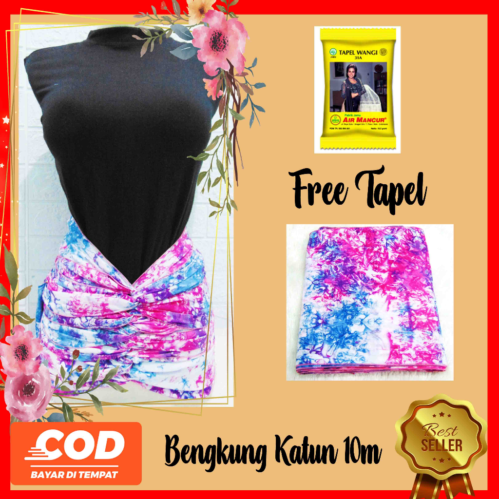 FREE TAPEL kembarshop Stagen pelangsing perut korset bengkung modern bengkung katun 10m bengkung belly binding