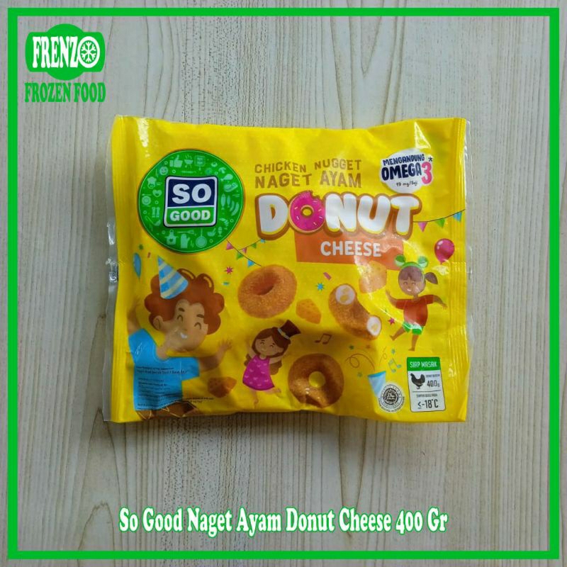 

So Good Chicken Nugget Donat Cheese 450Gr