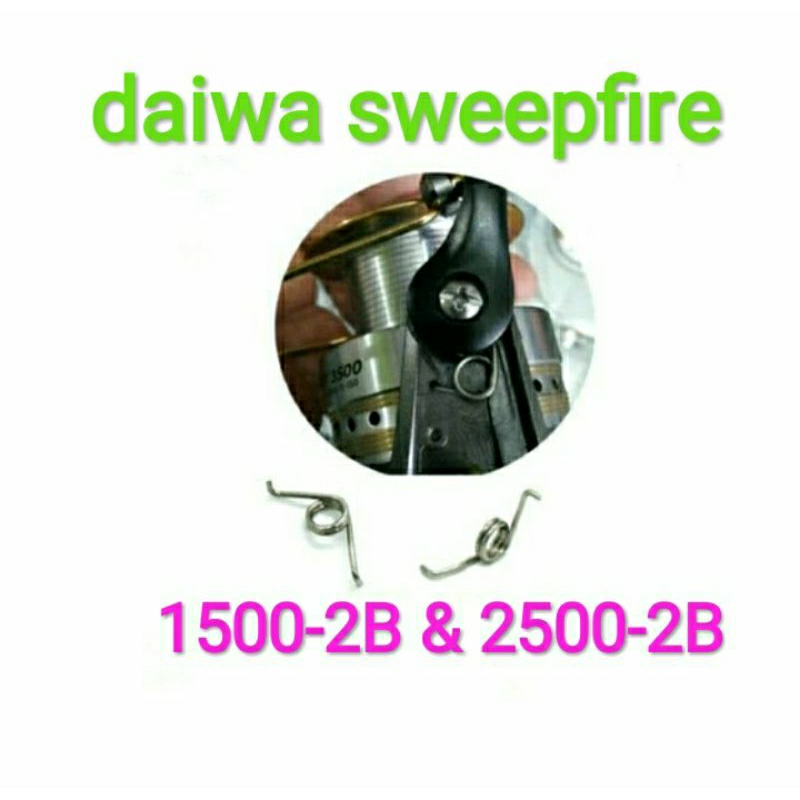 PER ARM REEL DAIWA SWEEPFIRE 1500-2B,2000-2B