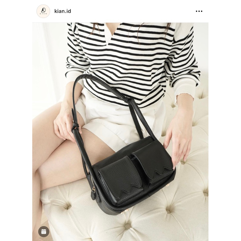NWT enzy bag black by kian
