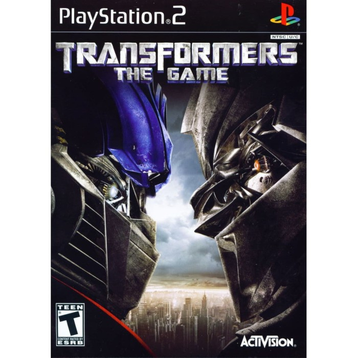 TRANSFORMERS THE GAME GAME PS2 UNTUK PC LAPTOP ANDROID