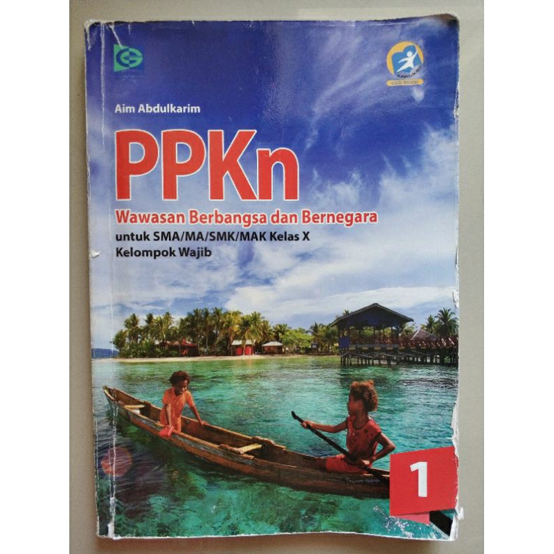 Buku PPKn Grafindo Kelas 10 SMA(Bekas)