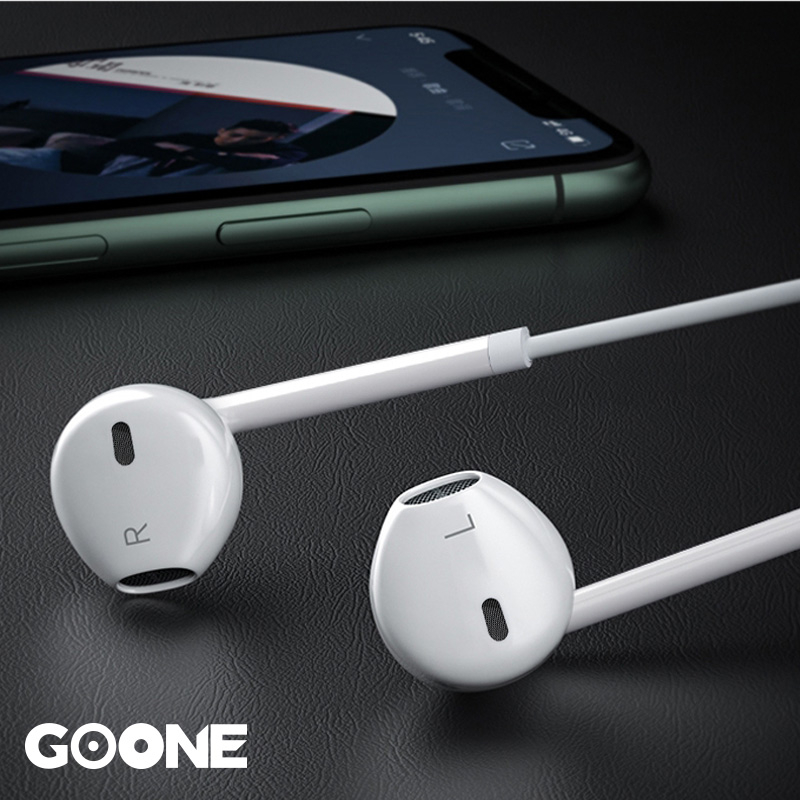 GOONE TypeC Headset Compatible with Samsung Gaming Music Earphone Handsfree Jack Bass In ear with Mikrofon Kontrol Volume