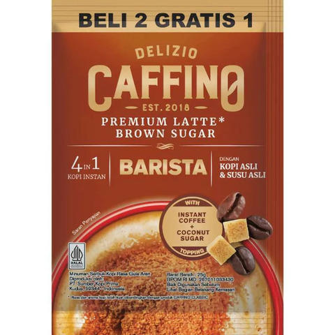 

Caffino Barista Premium Latte Brown Sugar [25 g] / 1 pc