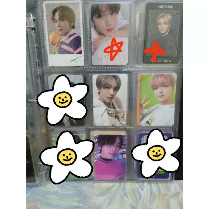 [WTS] Take All Haechan regulate cafe slowacid access card jewel case universe pola nature republic