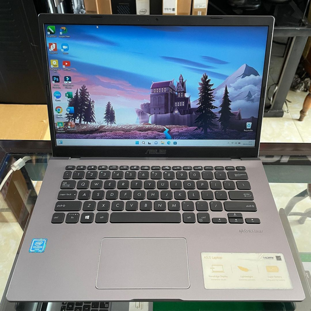 ASUS A409M N4020 RAM 4GB SSD 256GB - SECOND