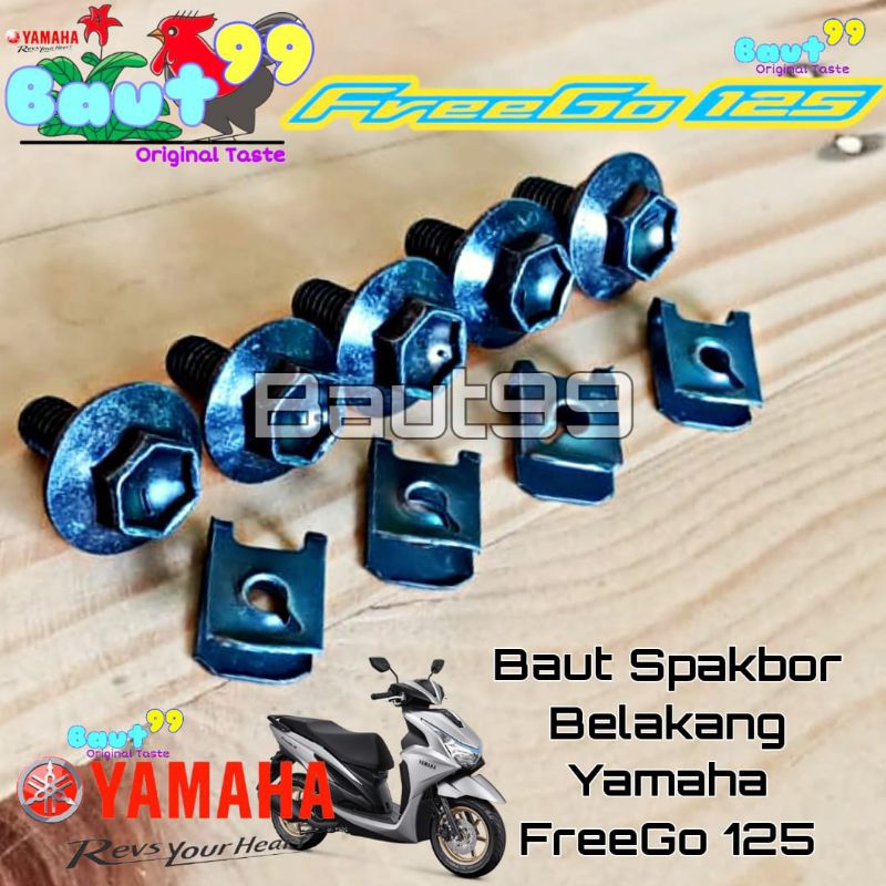 Baut set Sepakbor belakang Yamaha FreeGo 125