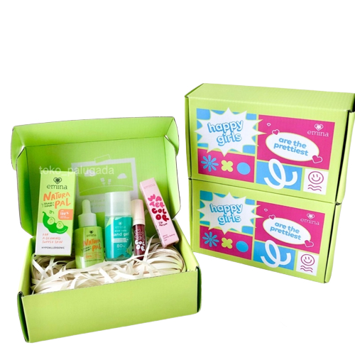 MFI - Emina Happy Girls Paket | Hampers Skincare By Emina