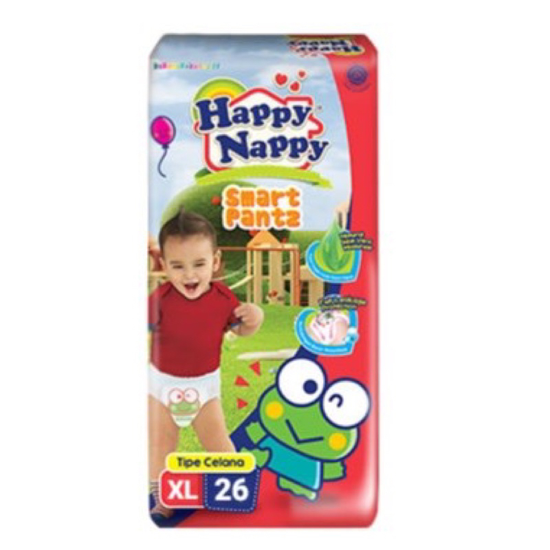 HAPPY NAPPY Popok Smart Pantz S40 / M34 / L30 / XL26 / XXL36