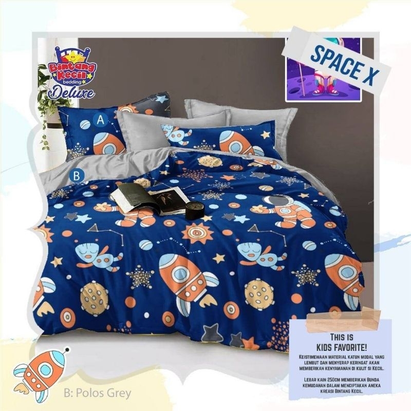 Sprei Katun Motif Anak Karakter Batman