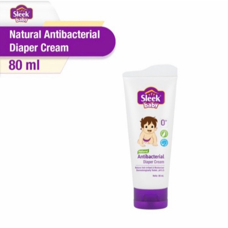 Sleek Baby Antibacterial Diaper Cream 80ml
