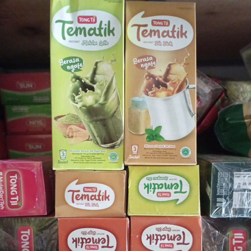 

tong tji tematik lemongrass/ teh tarik isi 3