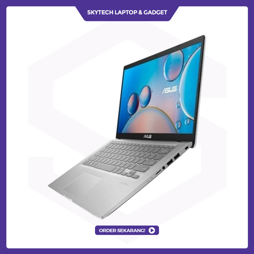 LAPTOP ASUS VIVOBOOK M415DAO FHD322 RYZEN 3 3250U RAM 4GB SSD 256GB WINDOWS 11 + OFFICE 2021 SILVER