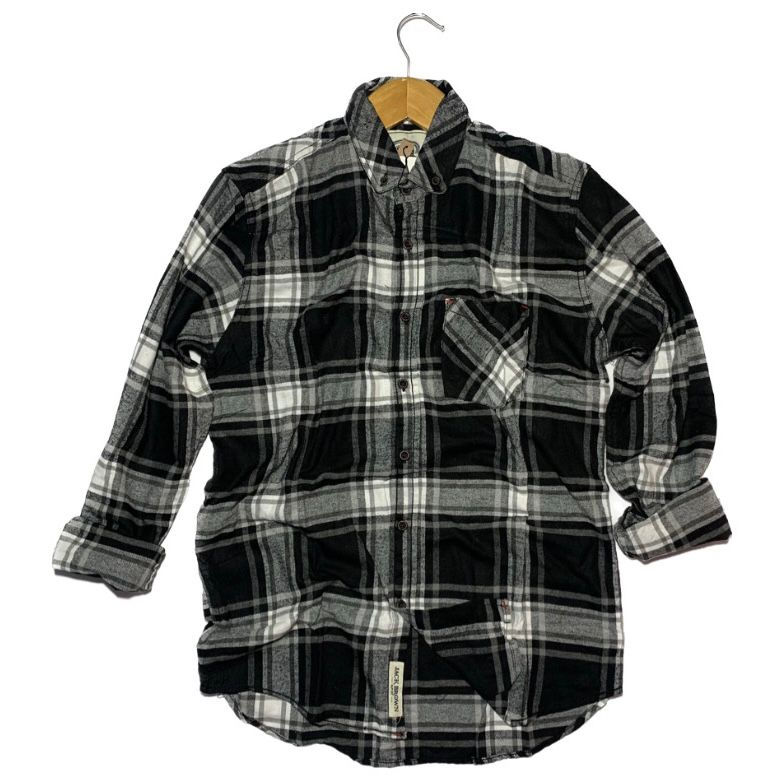 KEMEJA FLANEL JACK BROWN PREMIUM LENGAN PANJANG JB23