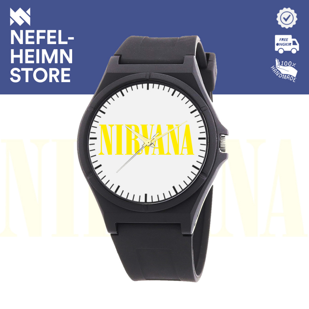 Jam Tangan Custom - Nirvana