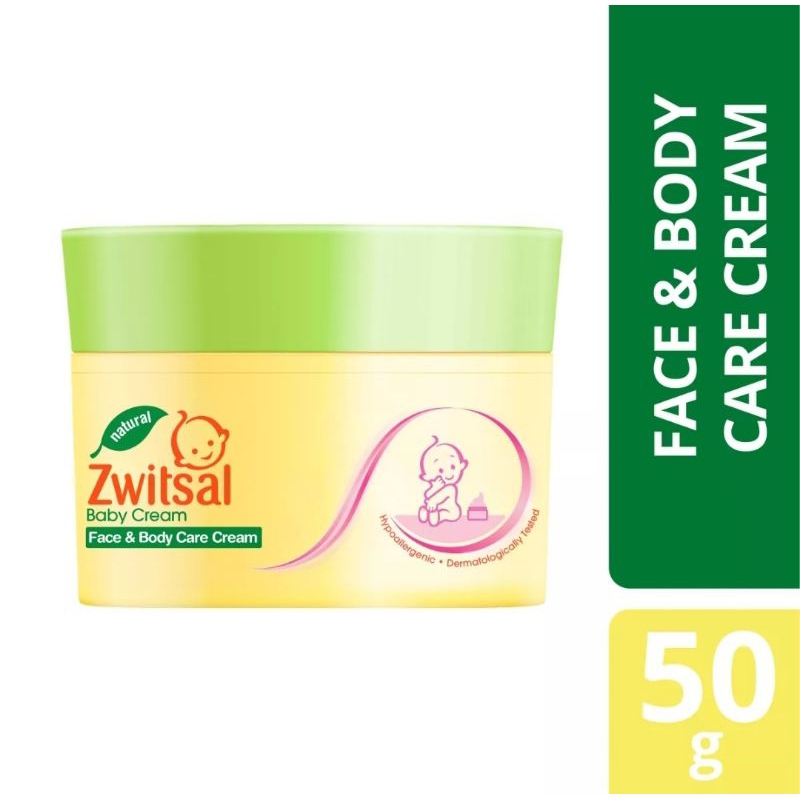 zwitsal baby face body care cream 50g