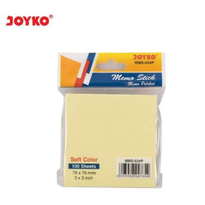 

Memo Stick 654 JOYKO MMS-654P Notes Yellow / Kertas Tempel