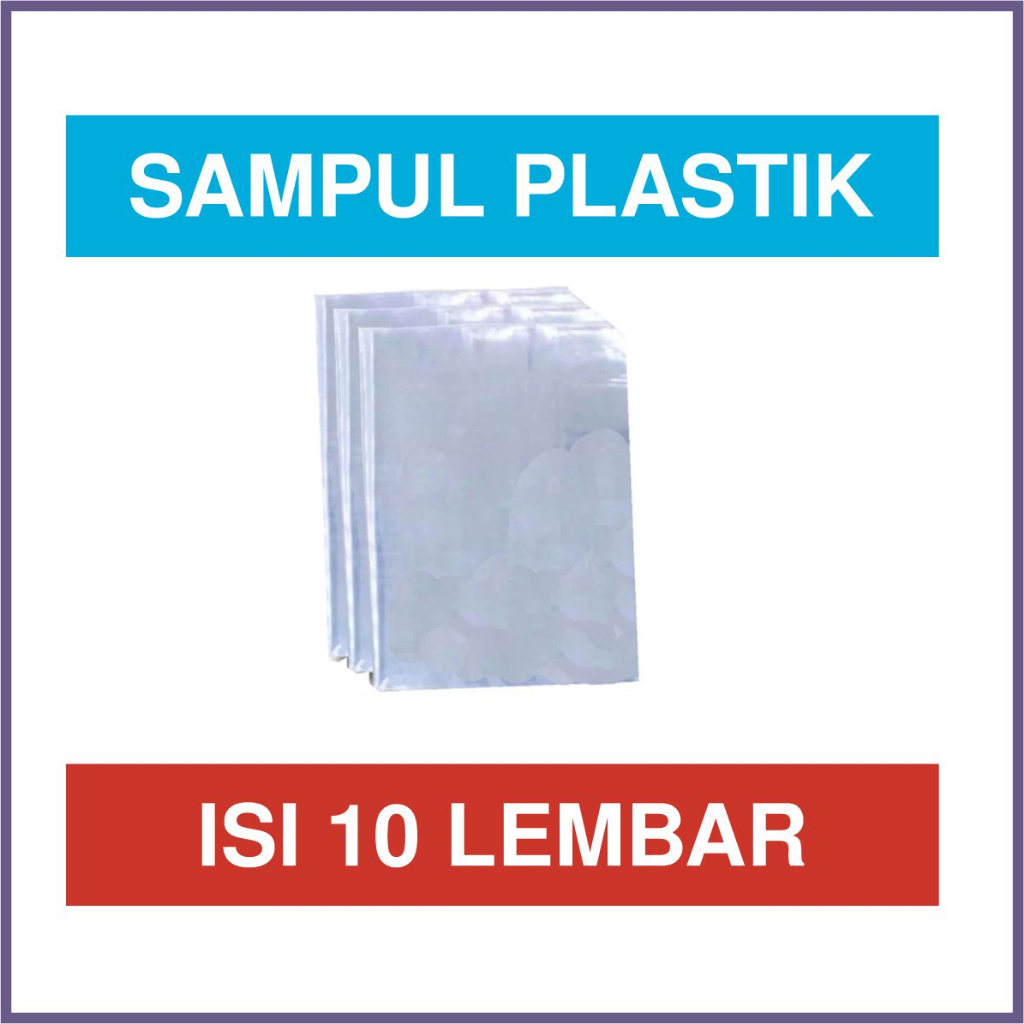 Isi 10 Lembar Sampul Plastik Ukuran Boxy Big Boss Campuss paket hemat