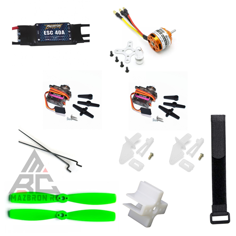 Paket Elektronik SU27 F22 Raptor RC PLANE PESAWAT