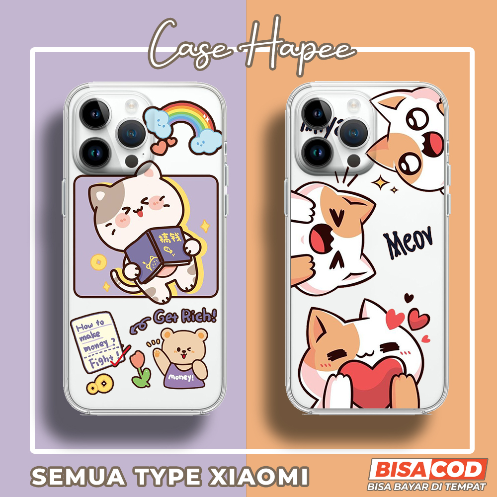 Case Redmi 7 8 8A 9 9A 9C 9T Case Hp Redmi 7 8 8A 9 9A 9C 9T [CAT] Premium CASE HAPEE Casing Hp Redm