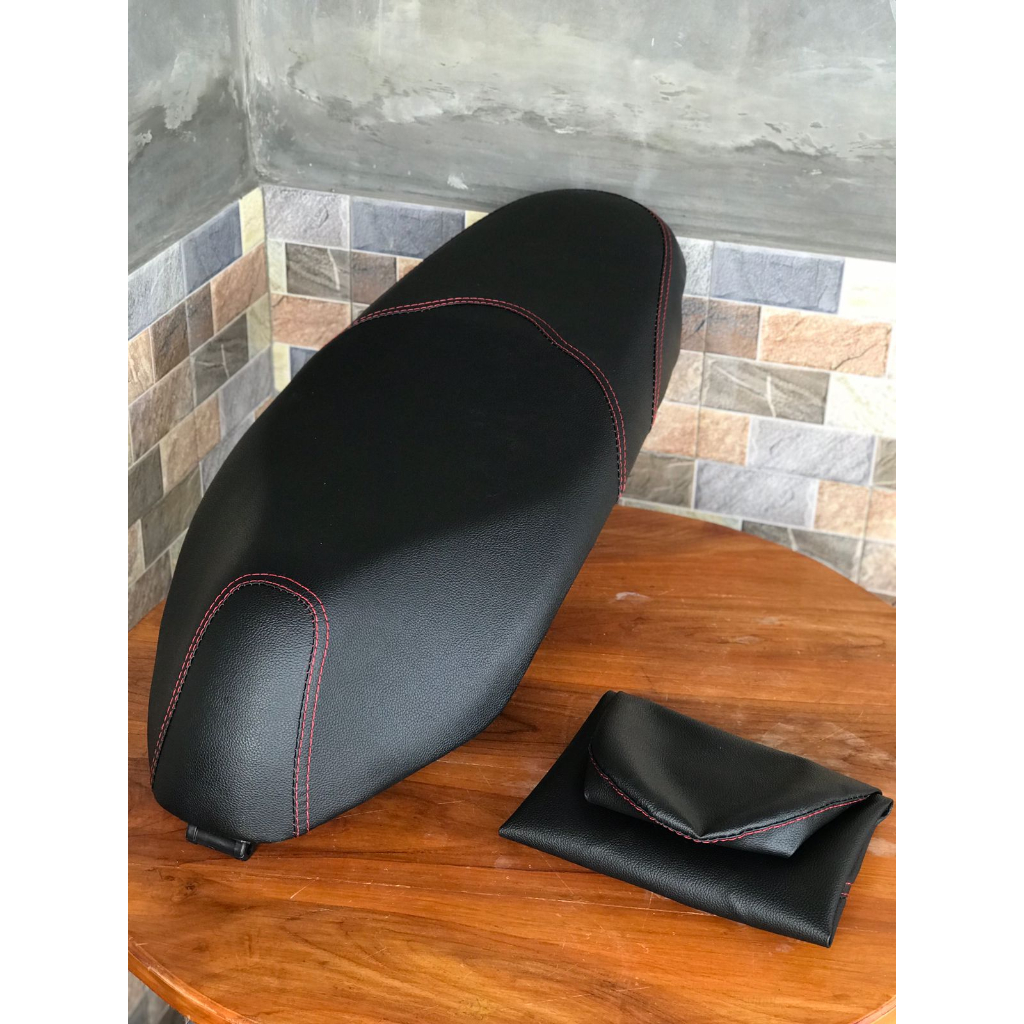 Kulit jok scoopy new-Kulit jok motor Honda SCOOPY FI-Sarung jok motor Scoopy fi