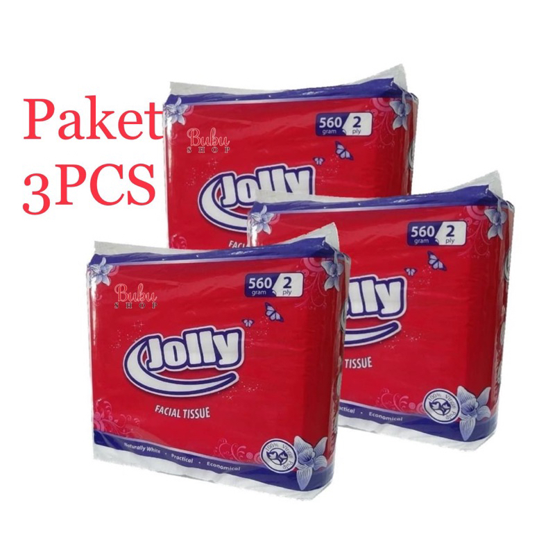 PAKET 3PCS tisu JOLLY 560 (3PCS)