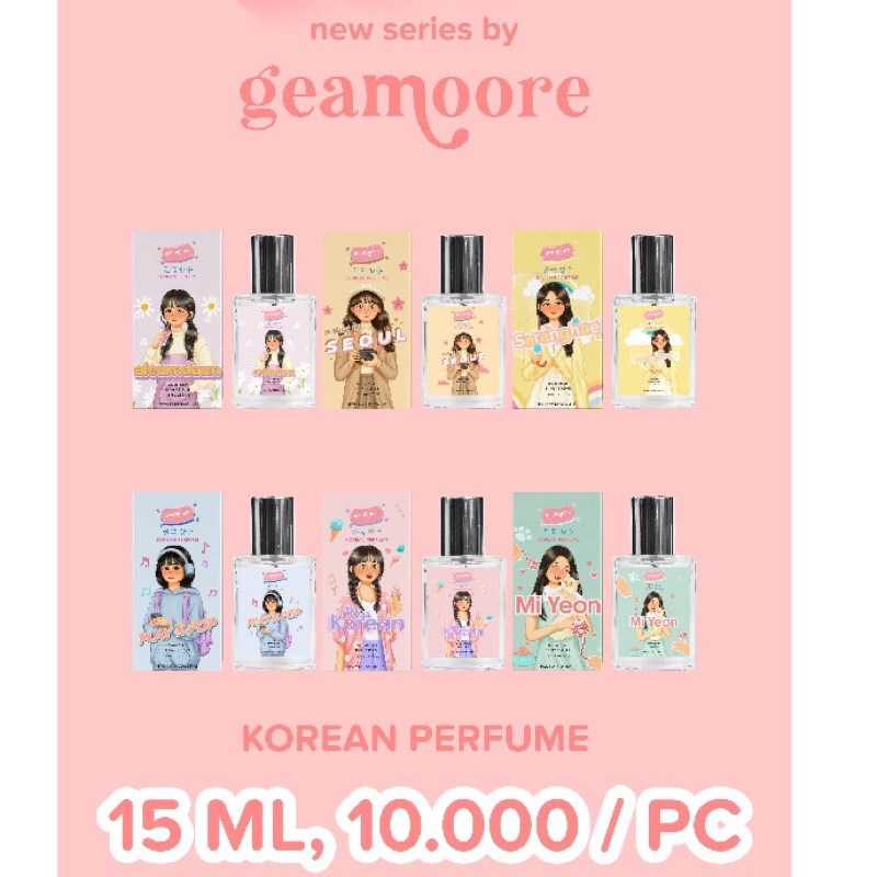 GEAMOORE PERFUME // GEAMOORE KOREAN PERFUME 15ml // TAHAN LAMA