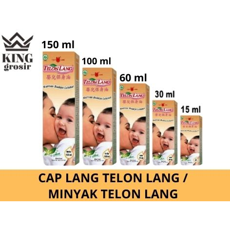 Cap Lang TELON LANG / Minyak Telon Lang