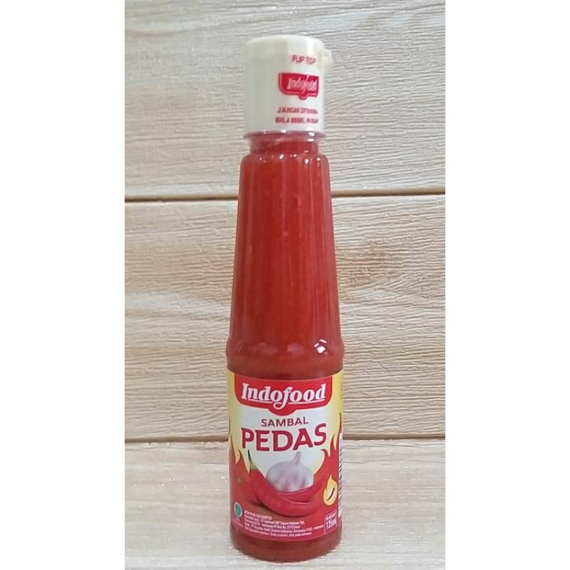 ✔MURAH Indofood Sambal Pedas 135ml / Sambal Indofood / Saus Sambal Indofood