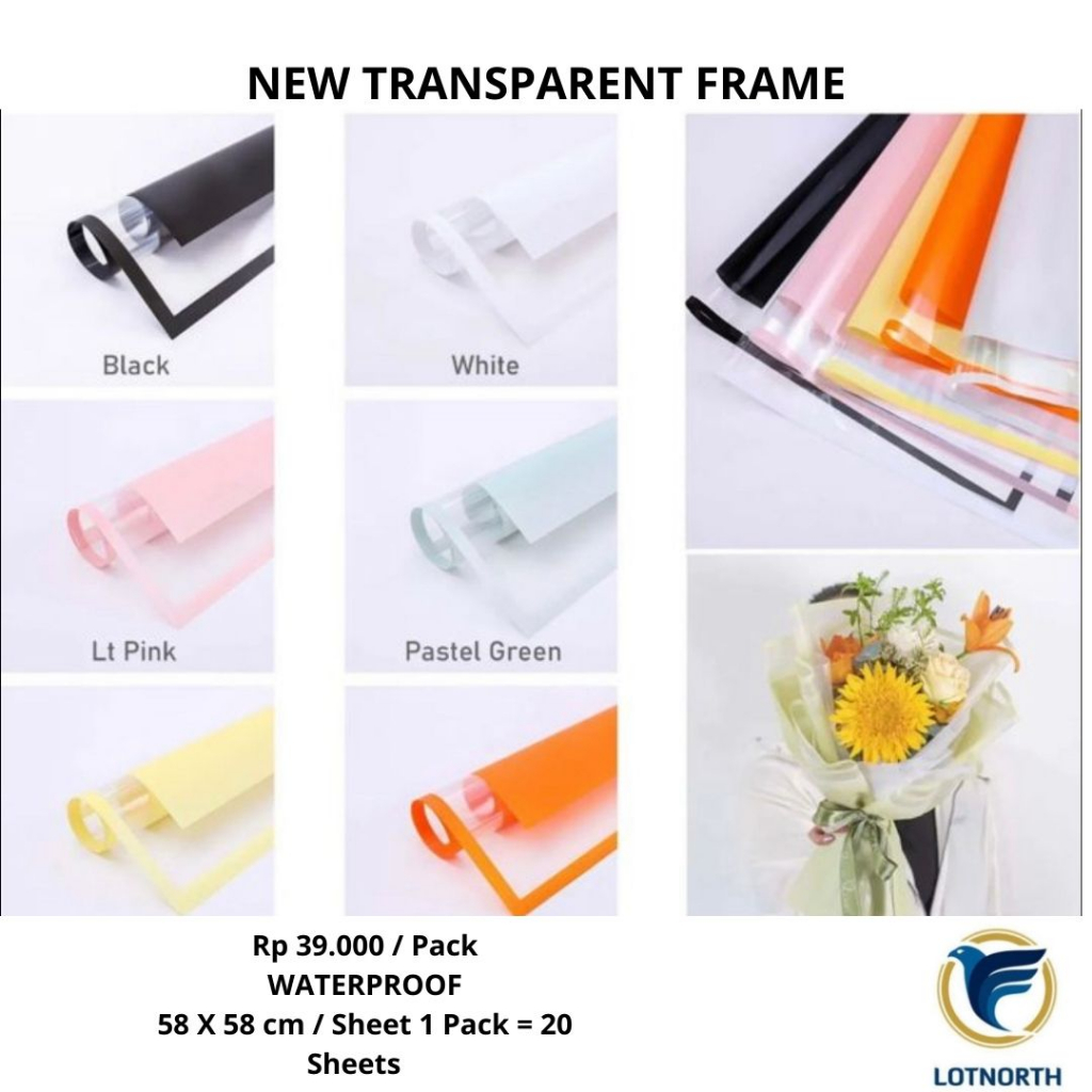 

NEW TRANSPARENT FRAME CELLOPHANE | CELOPEN BINGKAI BAGUS UNIK CANTIK