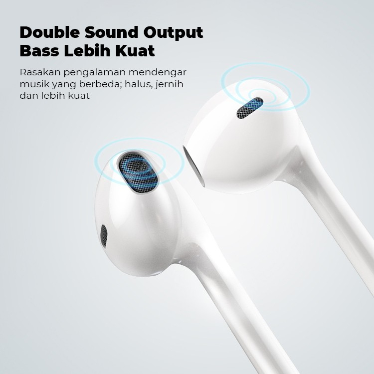 HEADSET EARPHONE BASS 4G 4S 5G 5S 6G 6S JACK 3.5MM ORIGINAL SUPER BASS BY.MINIGO