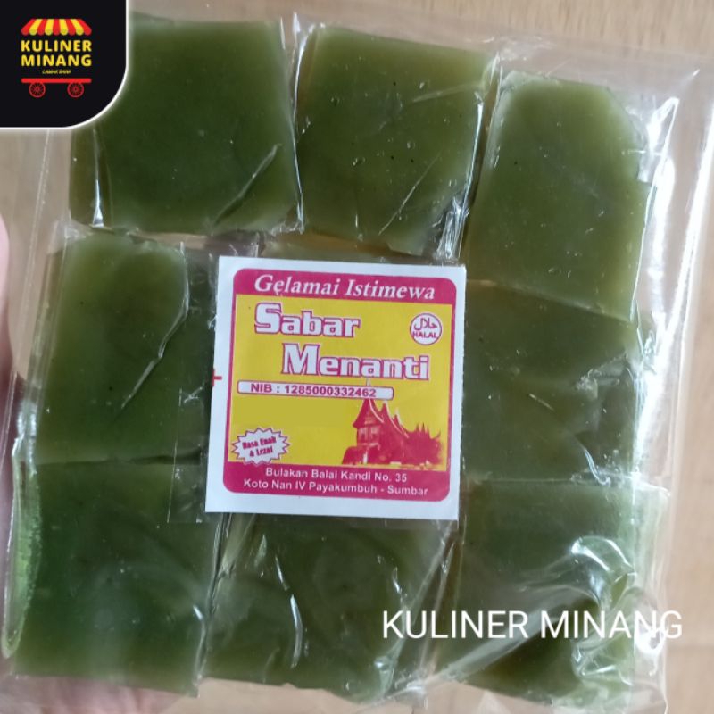 

Gelamai Pandan Oleh-Oleh Asli Cemilan Kampung Makanan Khas Padang 200g Jajanan Snack Kuliner Minang Kabau