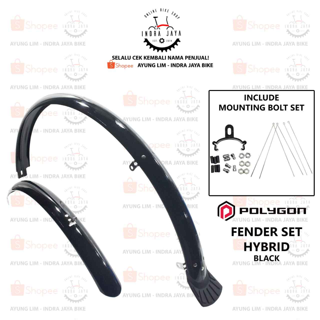 POLYGON SPAKBORD / FENDER SET HYBRID - 700c