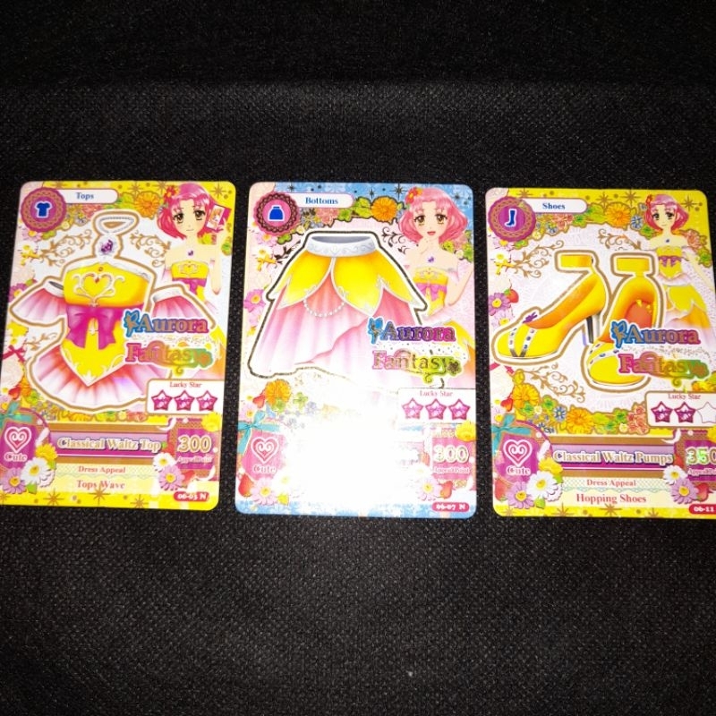 (AIKATSU CARD) Classical Waltz Set