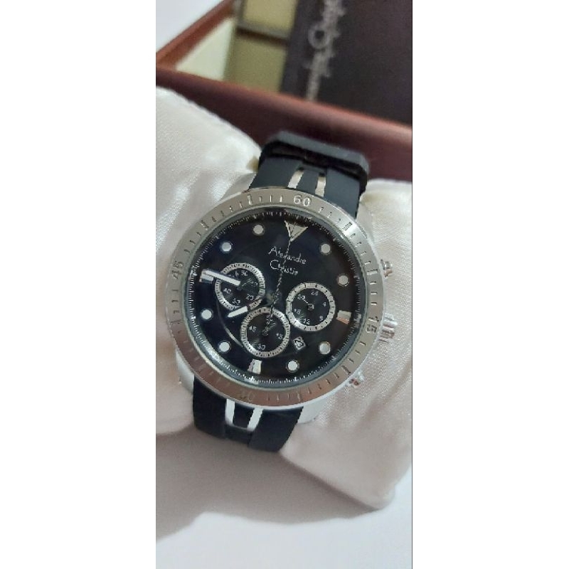 Jam Tangan Alexandre Christie 6533MC Original Second
