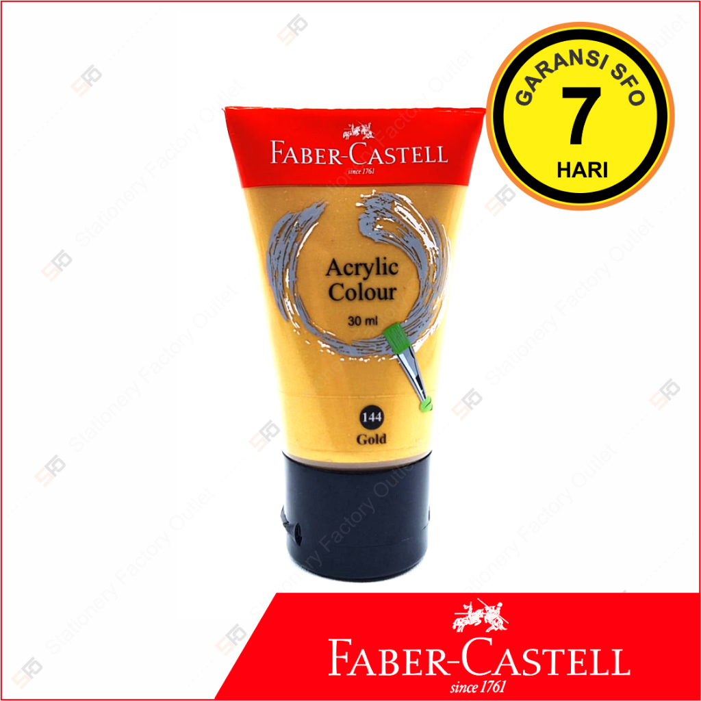 

Cat Acrylic Faber Castell 30ml - Gold