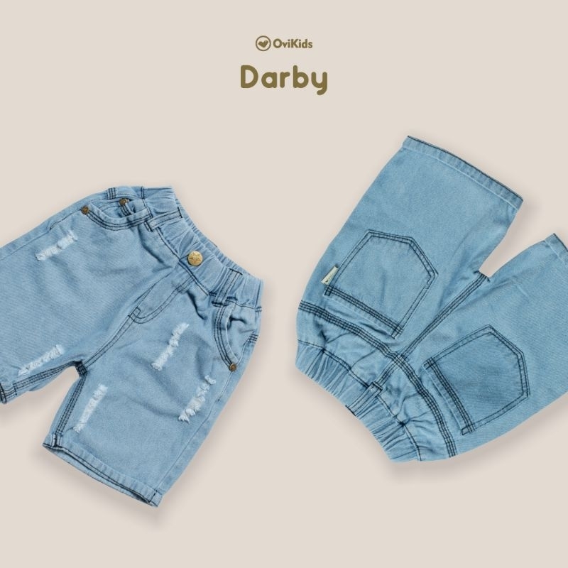 OVI KIDS - DARBY CELANA OVIKIDS - CELANA PENDEK ANAK - CELANA PENDEK OVI KIDS - CELANA JEANS ANAK