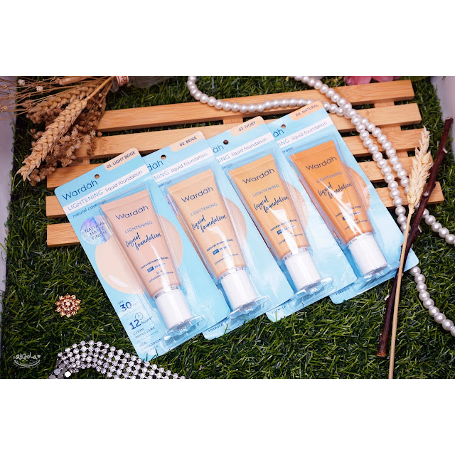 (BPOM+HALAL) WARDAH LIQUID FOUNDATION| WARDAH ALAS BEDAK