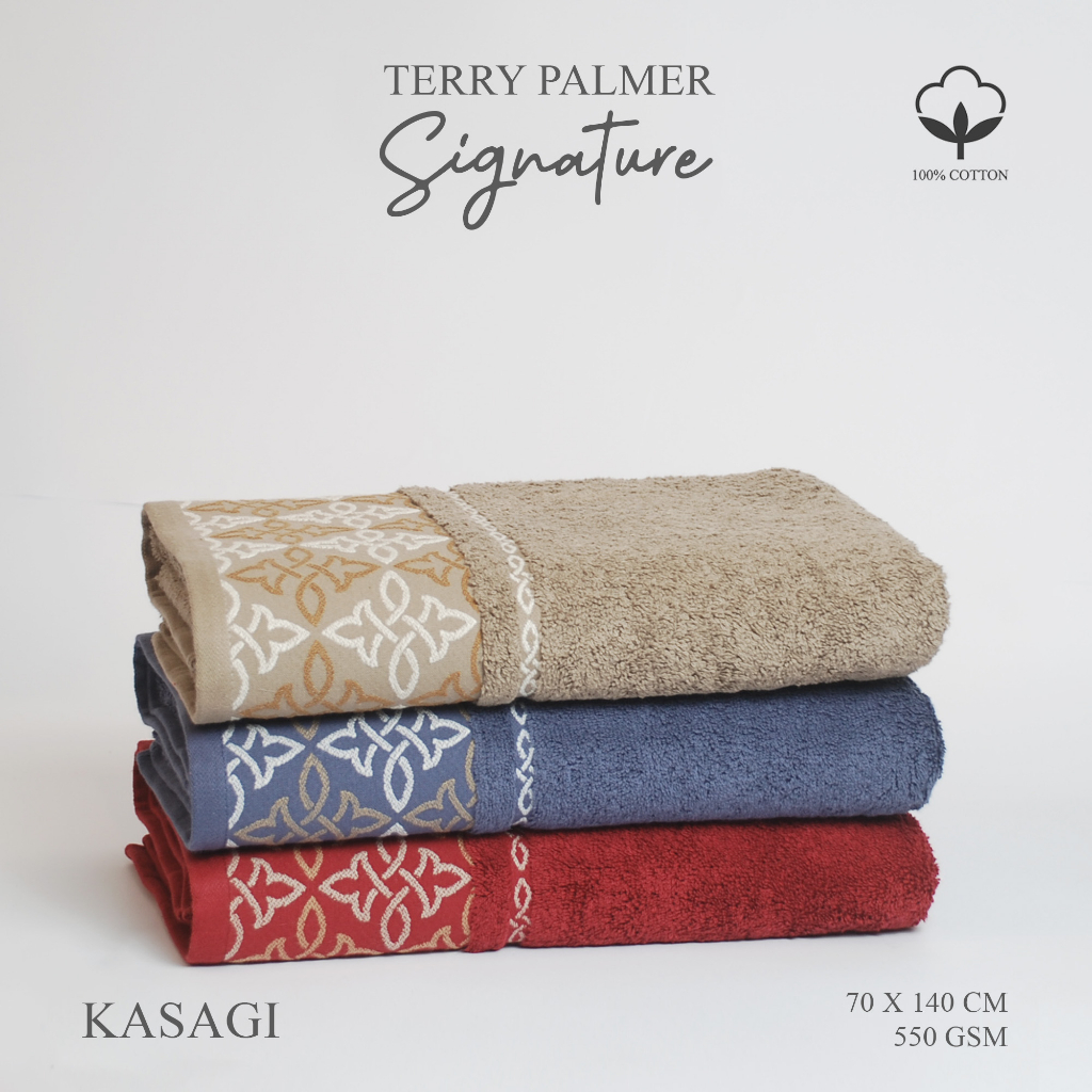 Handuk Mandi Signature KASAGI by Terry Palmer 70 x 140