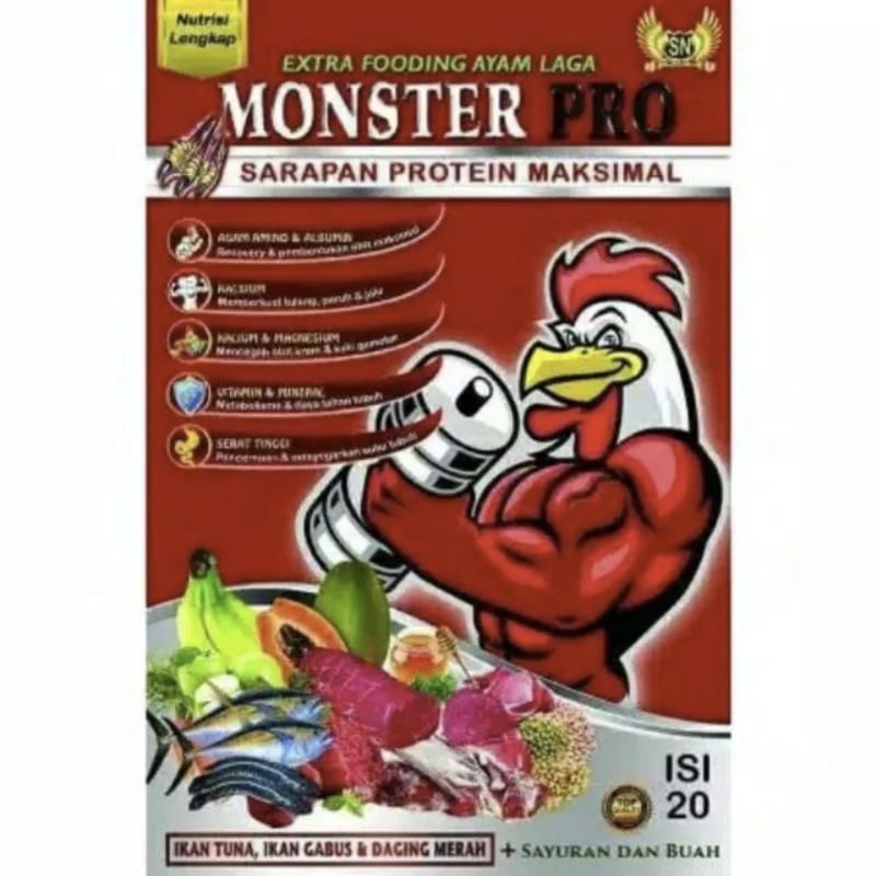 Jamu ayam Monster Pro