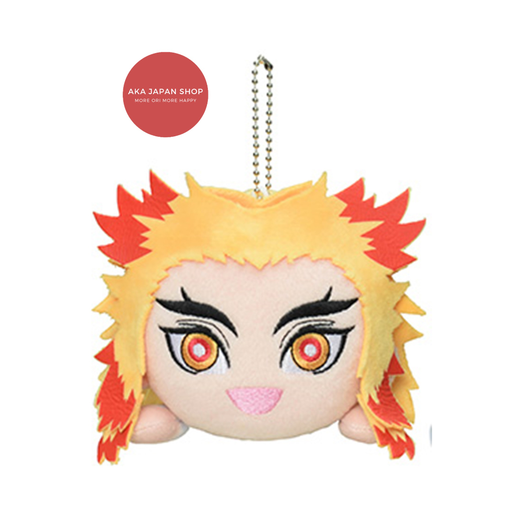Kimetsu no Yaiba Extra Nesoberi Nuigurumi Plush Mascot Kyojuro Rengoku
