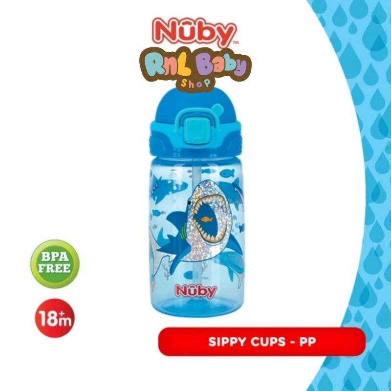 Nuby Flip It Bolt Cup PP - Botol Minum Anak